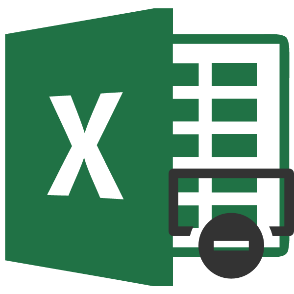 Удаление строк в Microsoft Excel